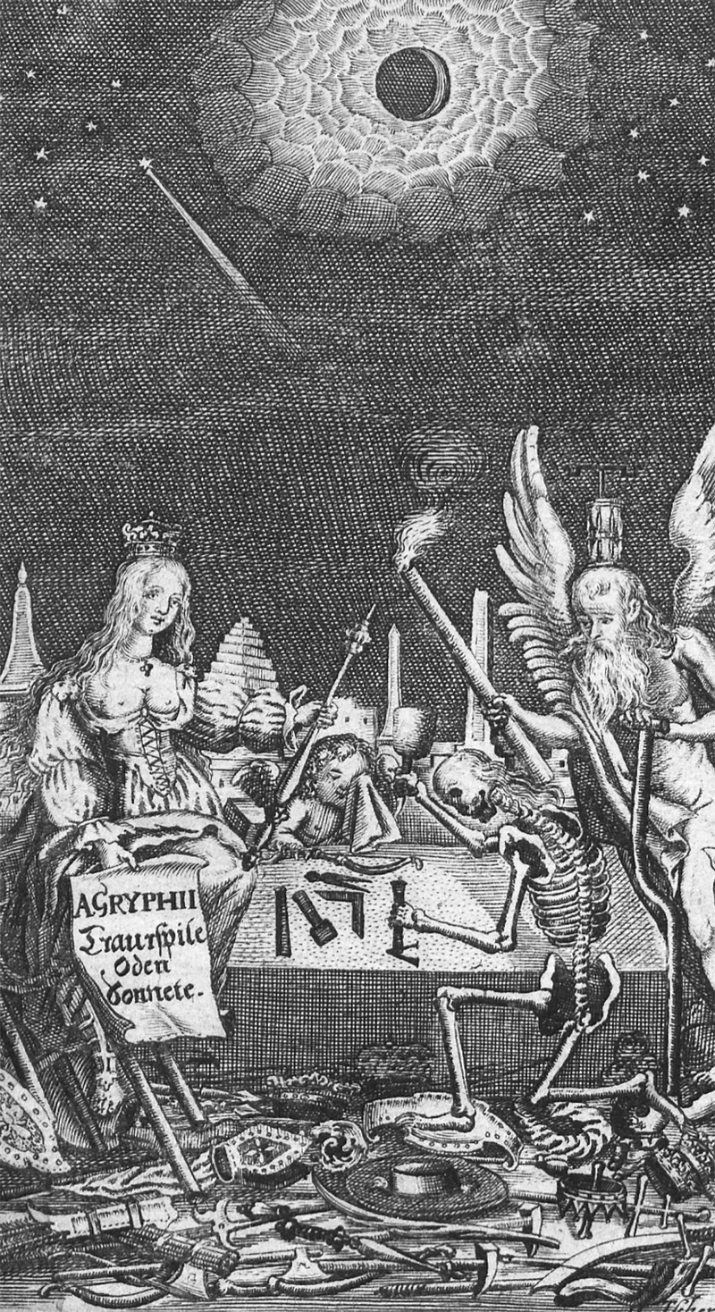 Lot 2046, Auction 128, Gryphius, Andreas, Freuden- und Trauer-Spiele auch Oden und Sonnette