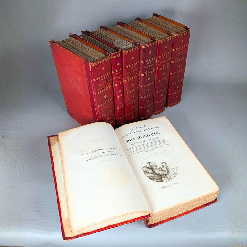 Lot 2073, Auction 128, Lavater, Johann Caspar, L'art de connaitre les hommes par la physionomie