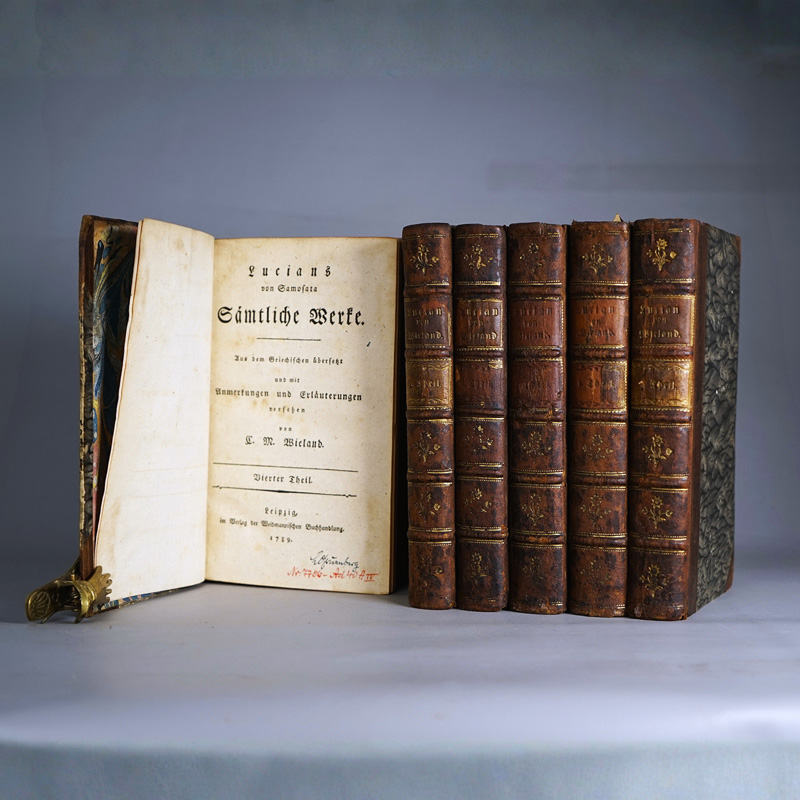 Lot 2079, Auction 128, Lucian von Samosata, Sämtliche Werke