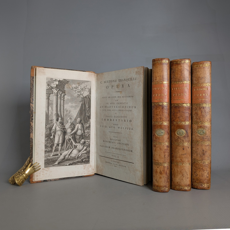 Lot 2145, Auction  128, Suetonius Tranquillus, Gaius, Opera edidit Frid. Aug. Wolfius