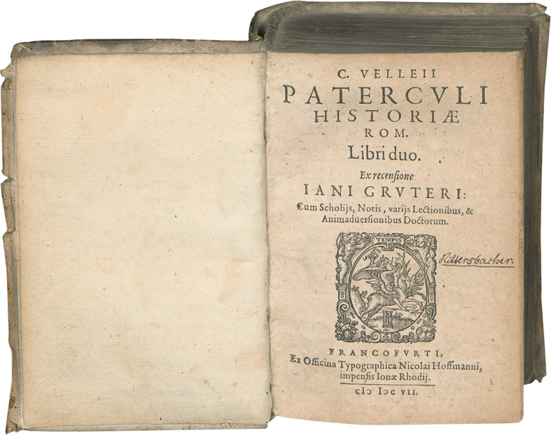 Lot 2152, Auction 128, Velleius Paterculus, Historiae Rom