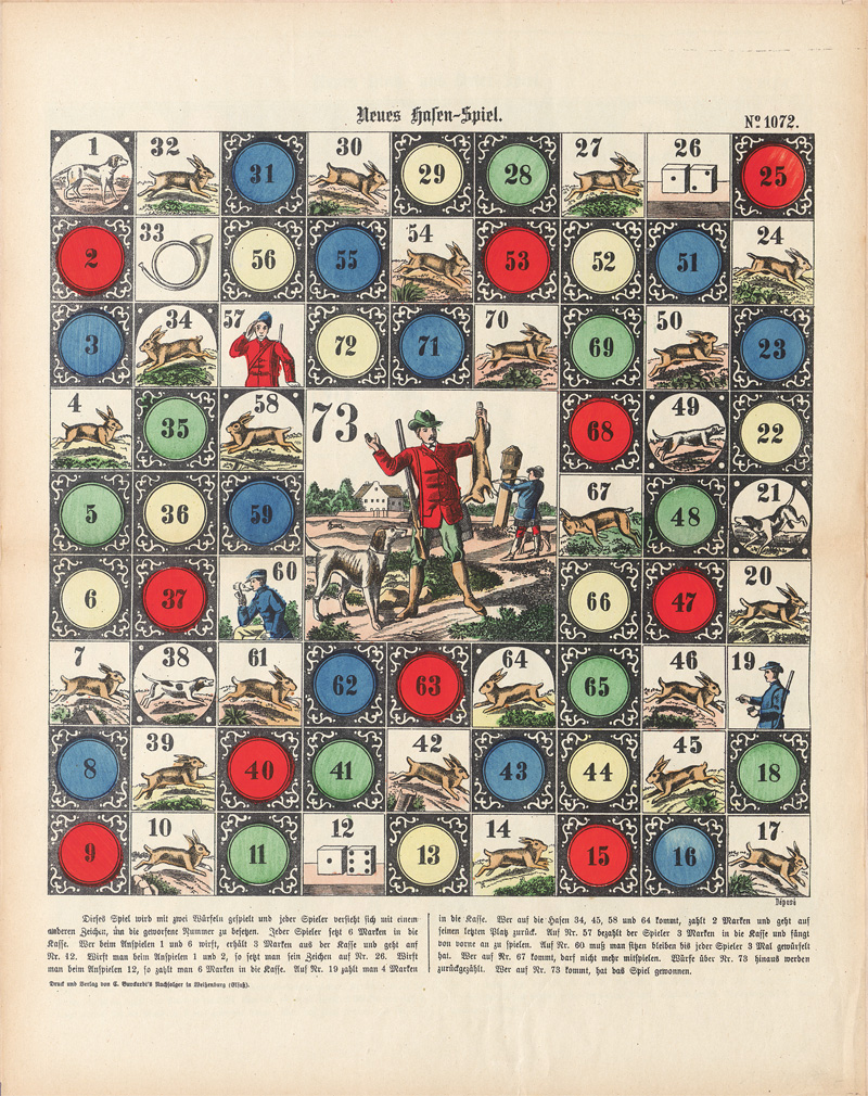 Lot 2182, Auction 128, Gesellschaftsspiele, 5 Chromolithographien