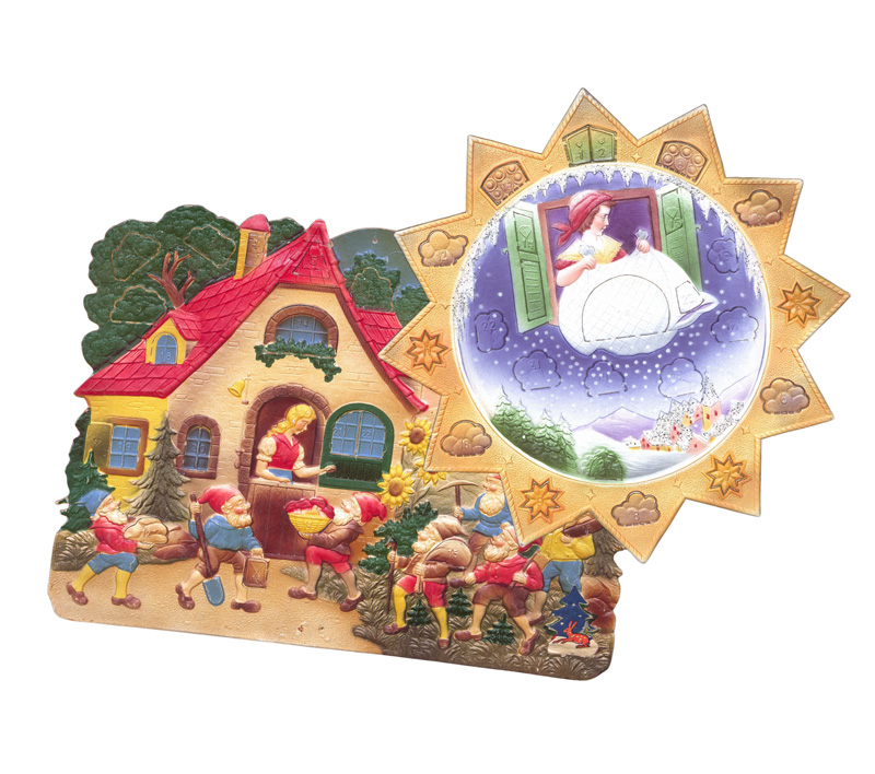 Lot 2189, Auction 128, Adventskalender, mit Märchen- und Weihnachtsmotiven