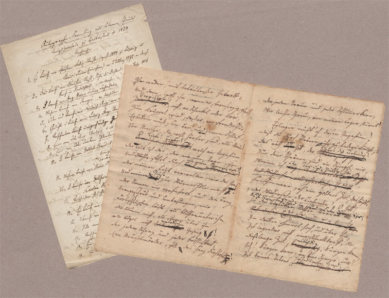 Lot 2416, Auction 128, Schmidt, Klamer, Eigenhänd. Manuskript "Abschieds-Heroide an Lina". 1774