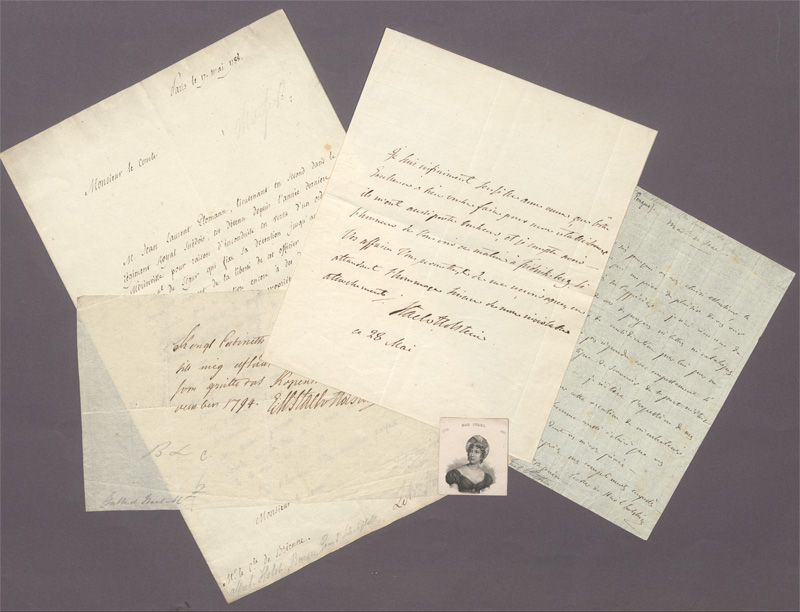 Lot 2431, Auction 128, Staël-Holstein, Germaine Baronne de, Brief 1813 aus Genf an Charles de Pougens. 1813