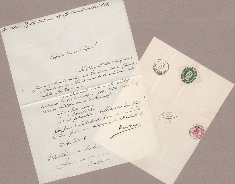 Lot 2456, Auction 128, National-Ökonomen, 26 Autographen. 1800-1881