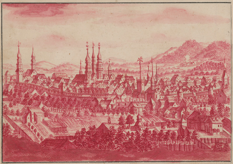Lot 2634, Auction 128, Stammbuch, des Johann Conrad Steinberger in Görlitz. 1759-1760.