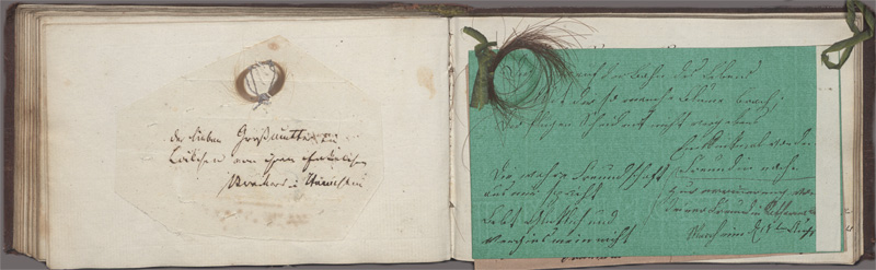 Lot 2639, Auction 128, Stammbuch, eines Fräulein Schiele in Schönebeck a. d. Elbe. 1797-1814