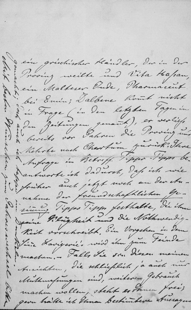 Lot 2669, Auction 128, Junker, Wilhelm, Brief über Stanleys Verschwinden in Afrika.1889