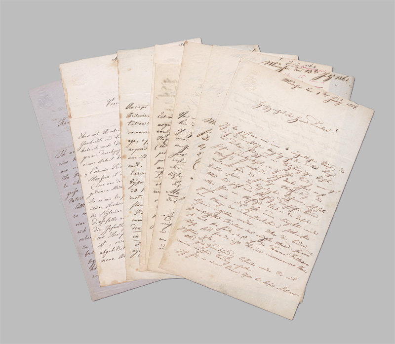 Lot 2671, Auction 128, Krempelhuber, August von, 9 Briefe an Fachkollegen. 1839-1872