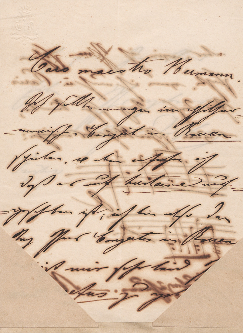 Lot 2740, Auction 128, Döhler, Theodor, Brief an den Liszt-Schüler Hermann Cohen. 1838