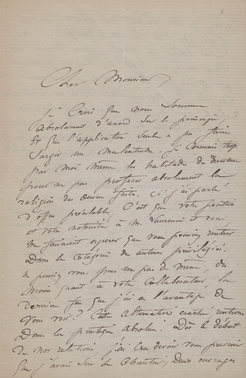Lot 2746, Auction 128, Lacôme d'Estalenx, Paul Jean Jacques, 13 Briefe + Beigaben. 1874-1879