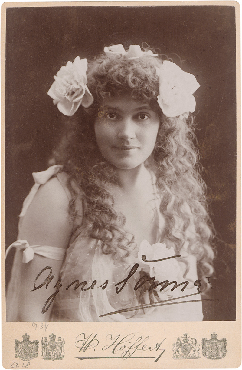 Lot 2759, Auction 128, Sorma, Agnes, 4 Autographen. 1884-1897