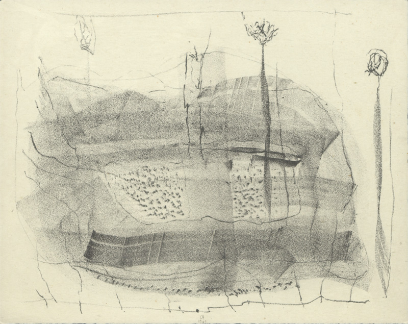 Lot 3006, Auction 128, Altenbourg, Gerhard, "Wohl bei Jena?". Lithographie