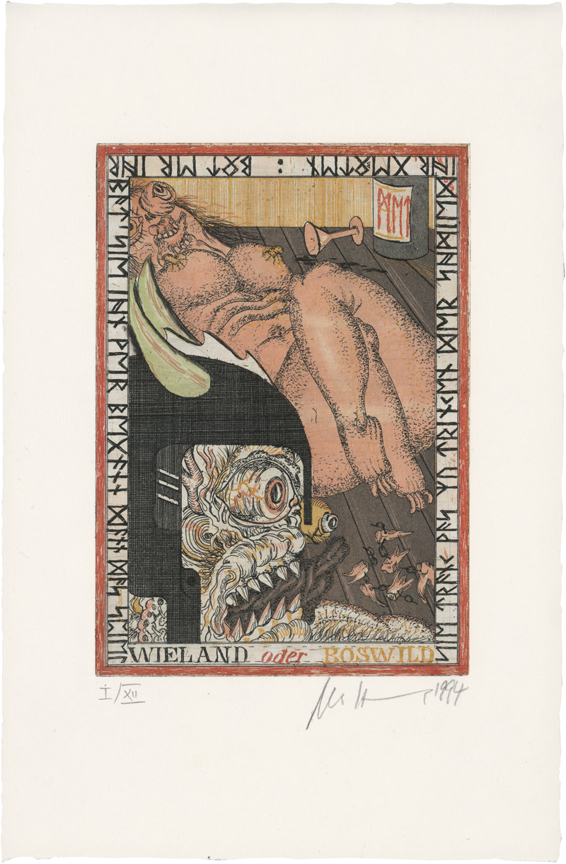 Lot 3017, Auction 128, Artmann, Hans Carl und Bear Press, Gesänge der Hämmer