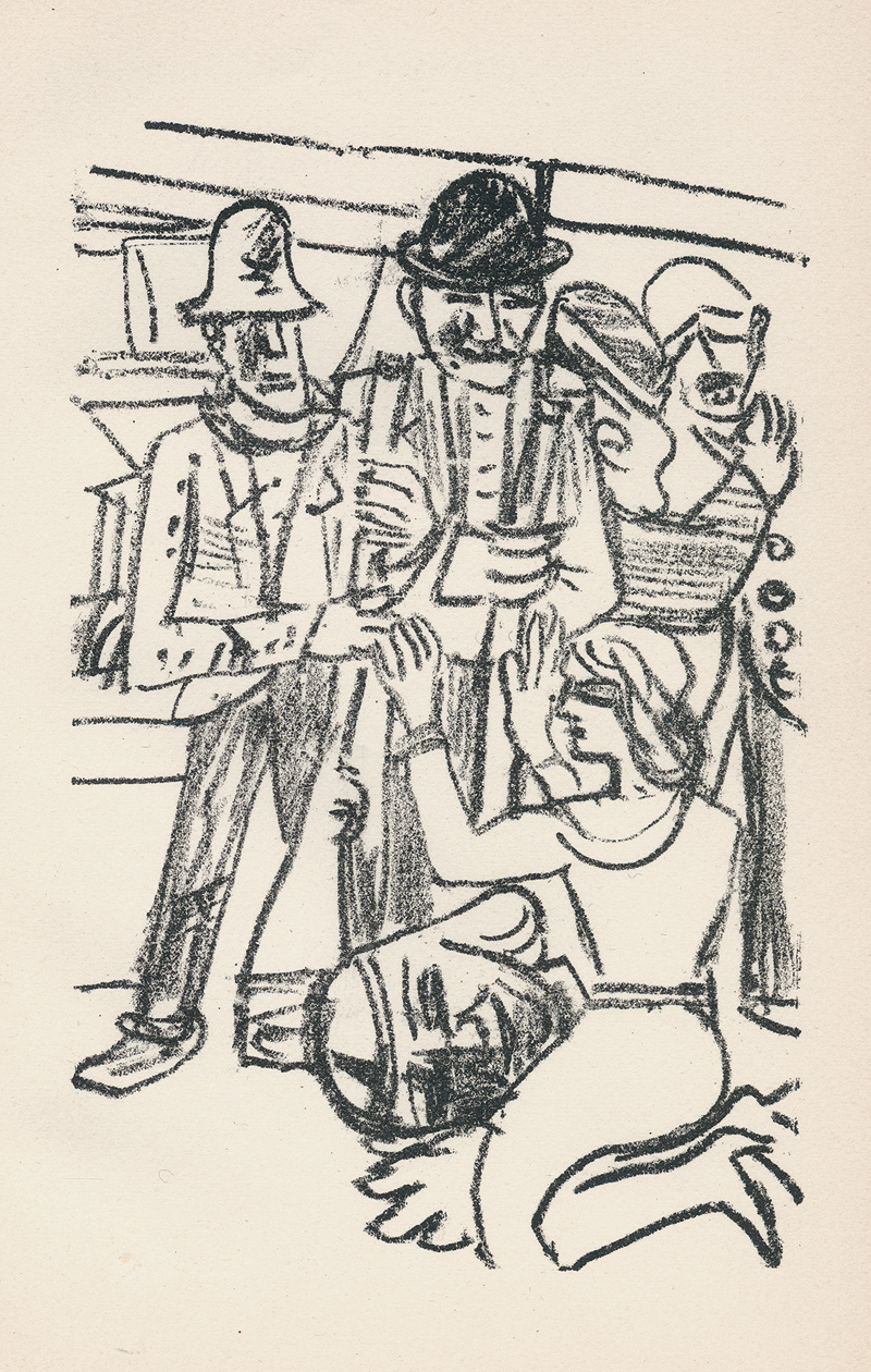 Lot 3028, Auction  128, Lackner, Stephan und Beckmann, Max - Illustr., Der Mensch ist kein Haustier
