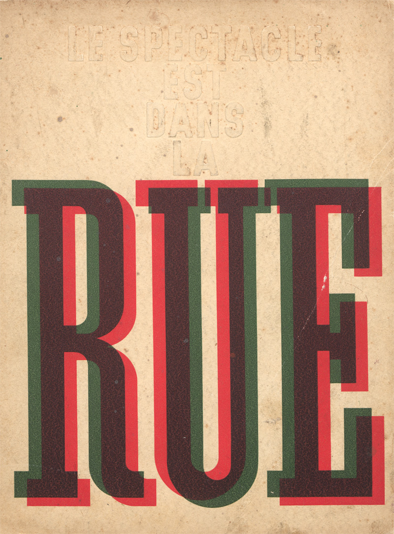 Lot 3055, Auction 128, Cassandre, A. M., Le Spectacle st dans la rue