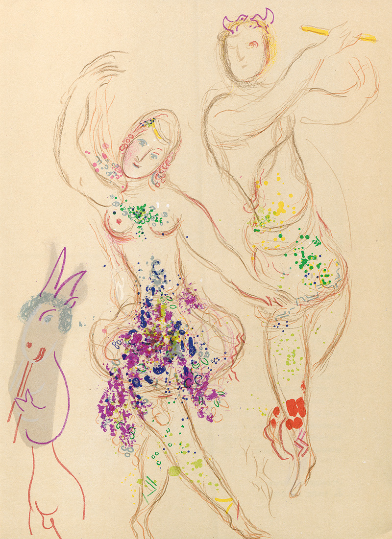 Lot 3062, Auction 128, Lassaigne, Jacques und Chagall, Marc - Illustr., Marc Chagall. Dessins et aquarelles pour Le Ballet