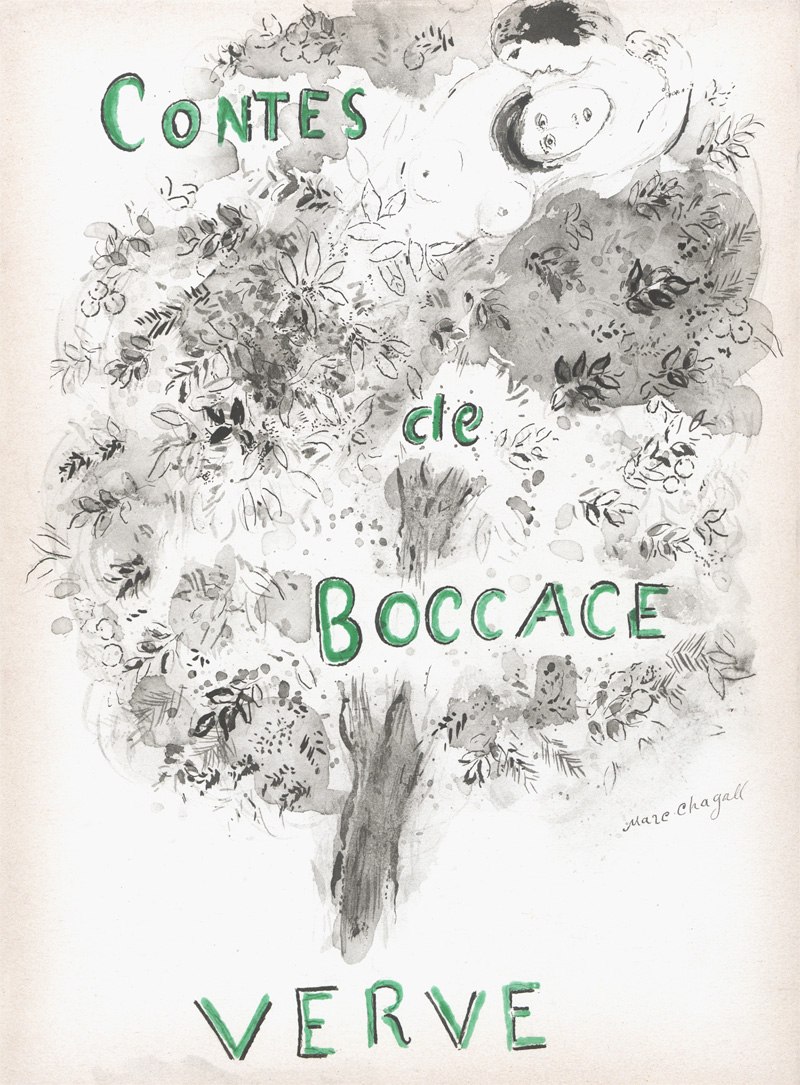 Lot 3065, Auction 128, Prévert, Jacques und Chagall, Marc - Illustr., Contes de Boccace