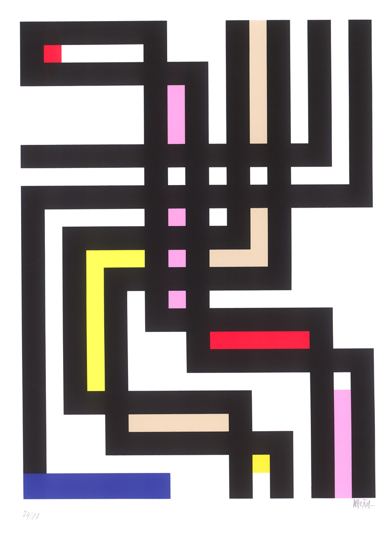 Lot 3082, Auction 128, Dexel, Walter, Fünf Serigraphien 1965 bis 1970. Herausgegeben von Walter Vitt
