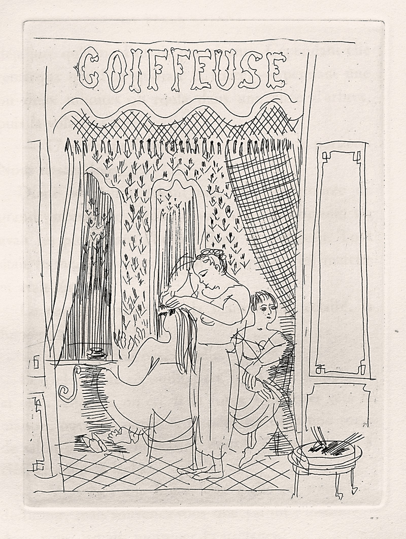 Lot 3083, Auction 128, Montfort, Eugène und Dufy, Raoul - Illustr., La belle-enfant ou l'amour à quarante ans