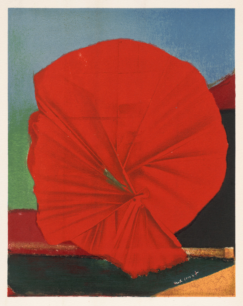 Lot 3088, Auction 128, Geh durch den Spiegel und Ernst, Max, Folge 24/1960 mit separater Farblithographie und Collage