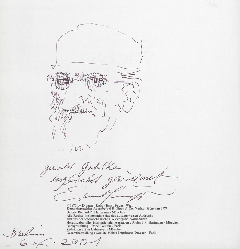 Lot 3102, Auction 128, Fuchs, Ernst und Hartmann, Richard P. - Hrsg., Fuchs über Ernst Fuchs