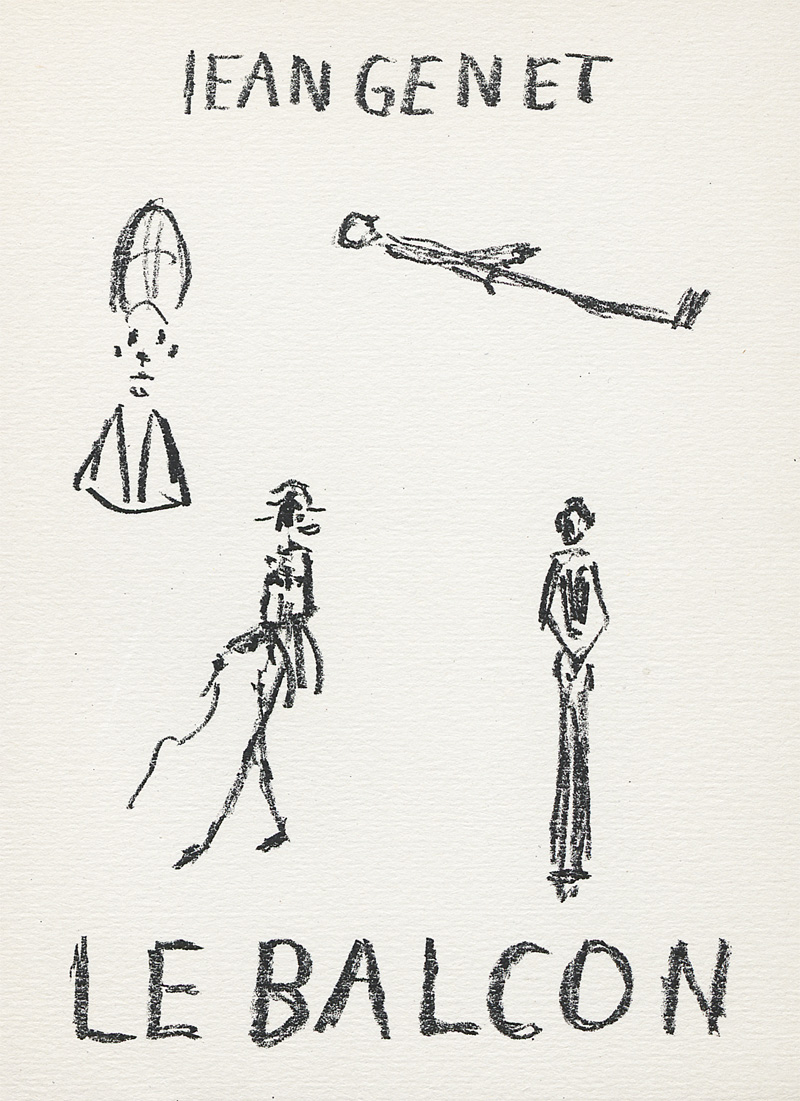 Lot 3106, Auction 128, Genet, Jean, Le balcon
