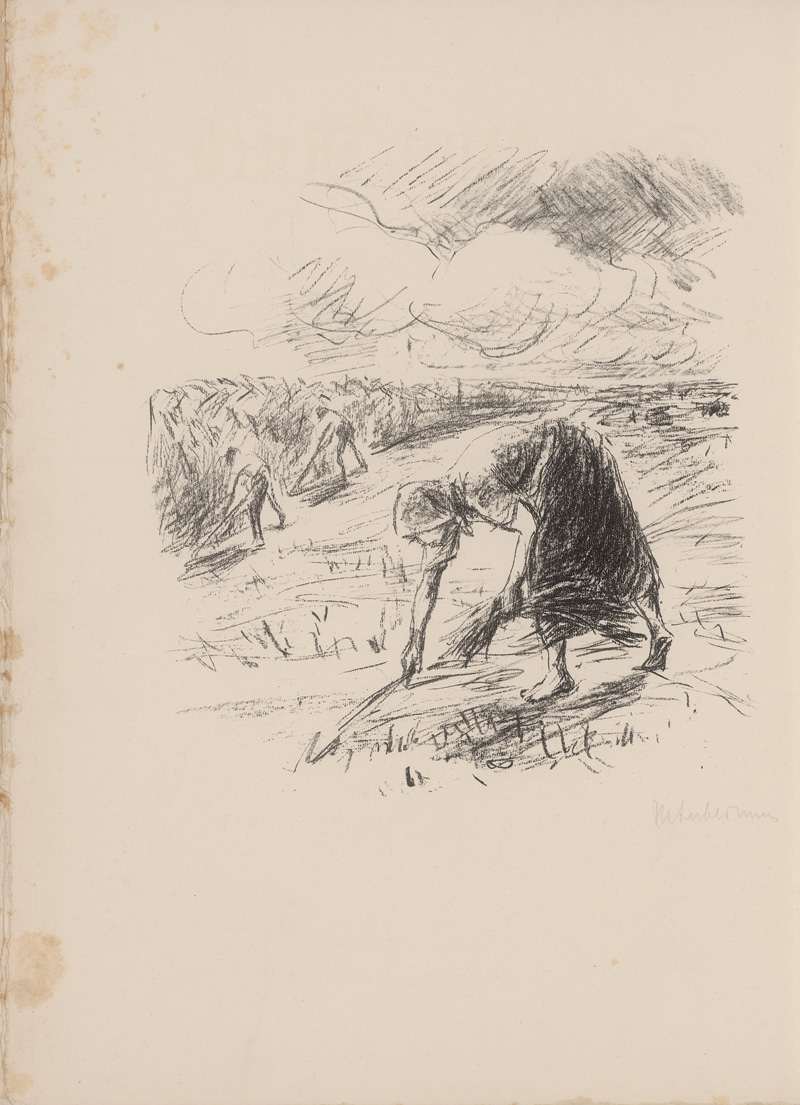 Lot 3201, Auction  128, Buch Ruth, Das und Liebermann, Max - Illustr., Max Liebermann