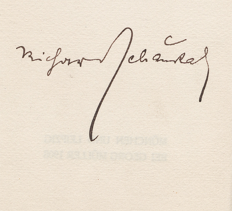 Lot 3312, Auction 128, Schaukal, Richard, Buch der Seele