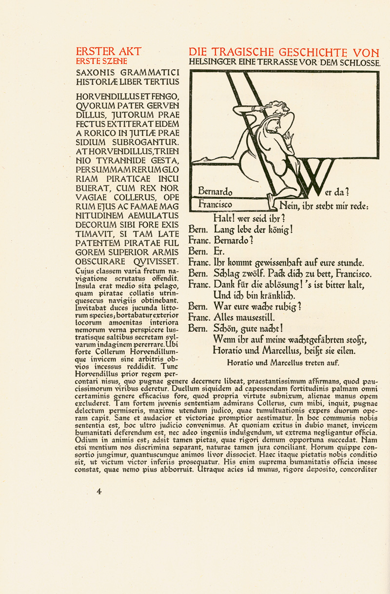 Lot 3325, Auction 128, Shakespeare, William, Die tragische Geschichte von Hamlet
