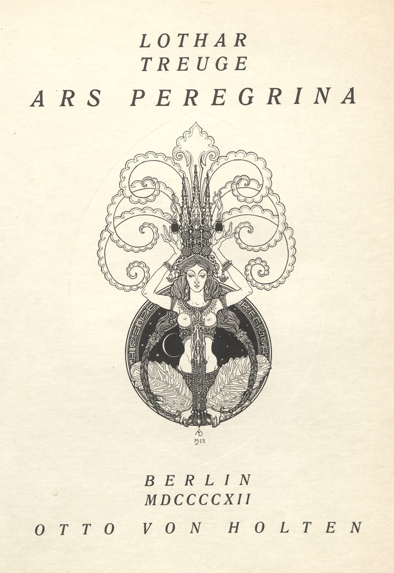 Lot 3341, Auction 128, Treuge, Lothar, Ars Peregrina