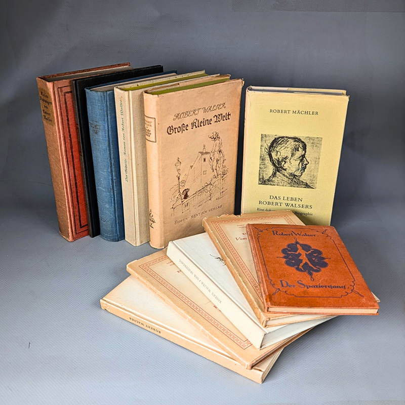 Lot 3356, Auction  128, Walser, Robert, 5 Erstausgaben und weitere frühe Ausgaben des Autors, zus. 15 Bände. 
