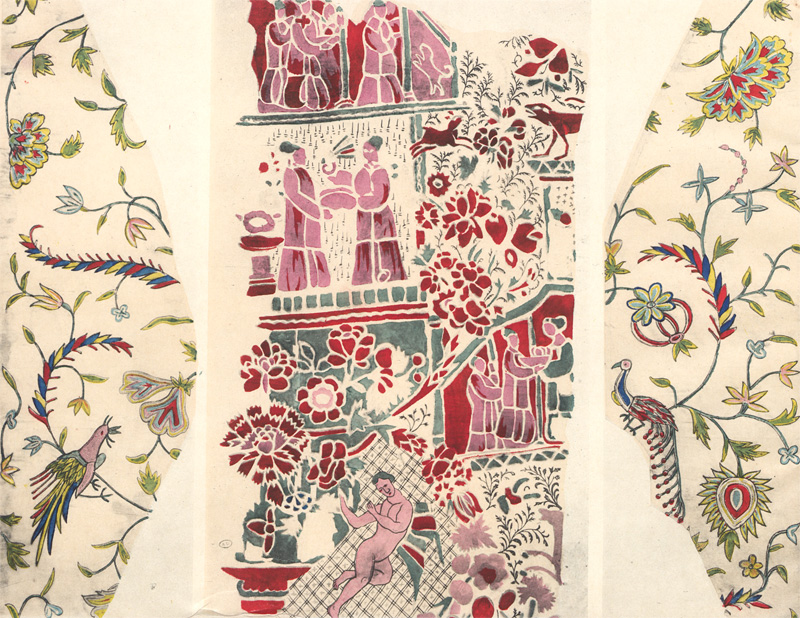 Lot 3373, Auction 128, Oberkampf, Toiles de la Perse