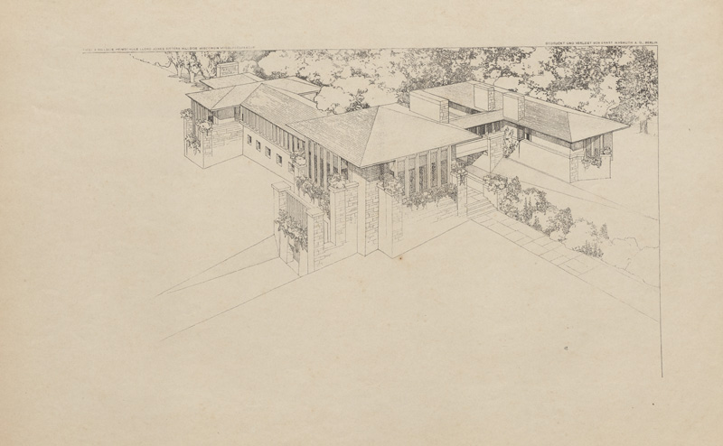 Lot 3378, Auction 128, Wright, Frank Lloyd, Ausgeführte Bauten und Entwürfe