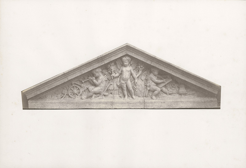 Lot 4013, Auction 128, Baldus, Édouard, Plaster models and ornamental sculpture for the Nouveau Louvre
