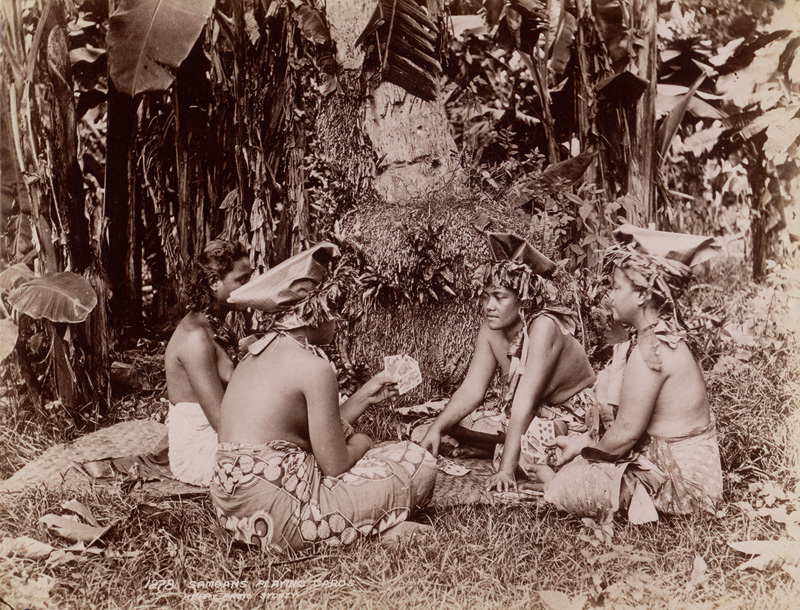 Lot 4029, Auction 128, Davis, John, Samoan's playing cards