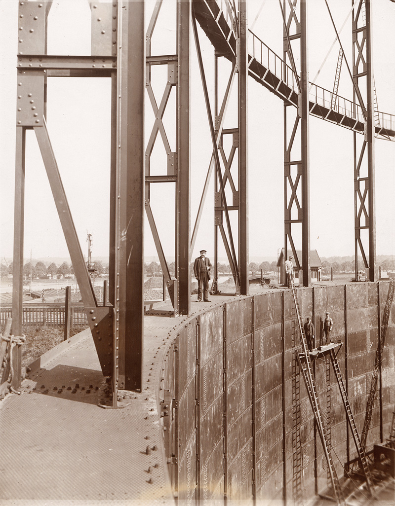 Lot 4178, Auction  128, Industrial Photography, Gasometer