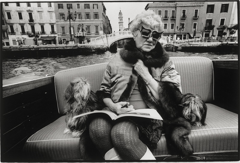 Lot 4217, Auction  128, Moses, Stefan, Peggy Gugenheim, Venice