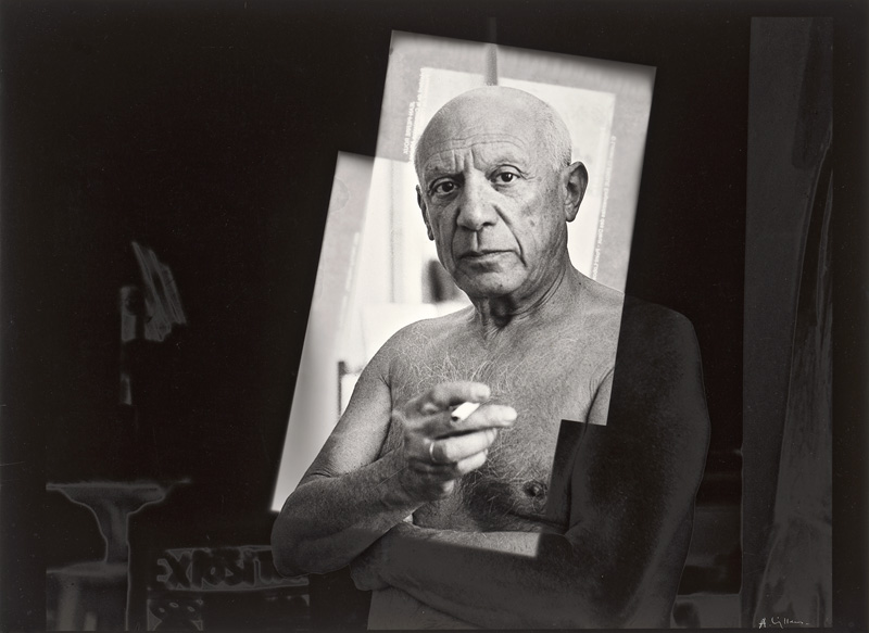 Lot 4257, Auction 128, Villers, André, Pablo Picasso in his studio in Cannes