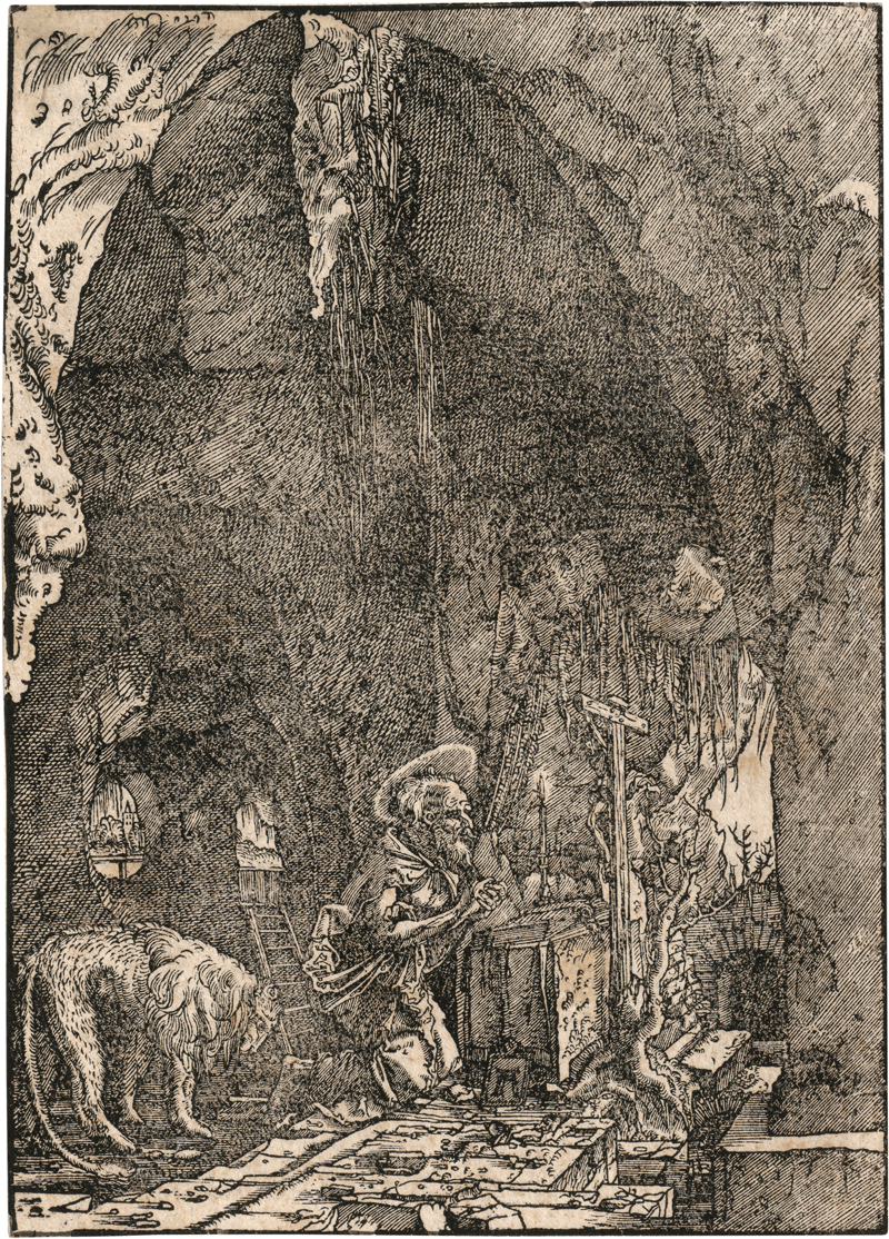 Lot 5008, Auction 128, Altdorfer, Albrecht, Der hl. Hieronymus in der Höhle
