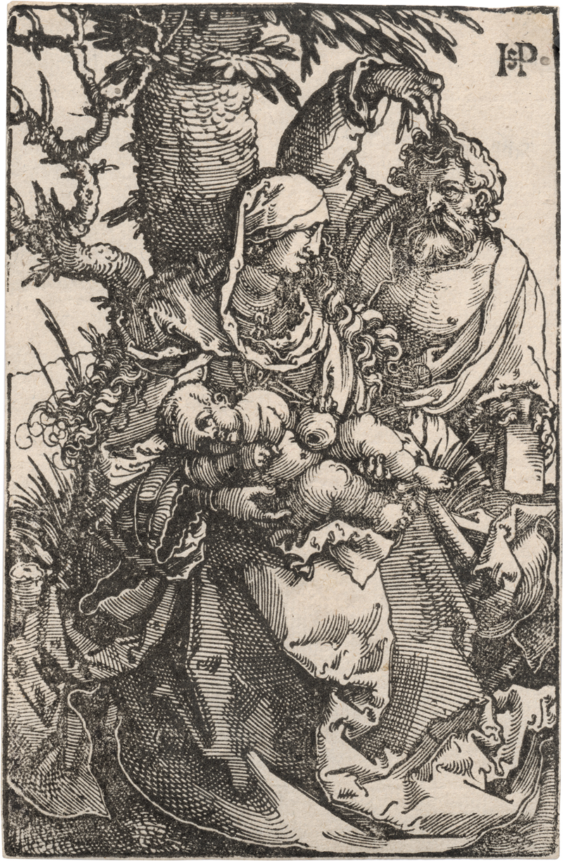 Lot 5022, Auction 128, Beham, Sebald, Die Hl. Familie unter dem Baum