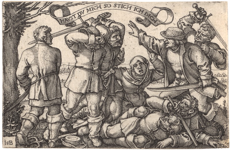 Lot 5024, Auction  128, Beham, Sebald, Bauernschlägerei