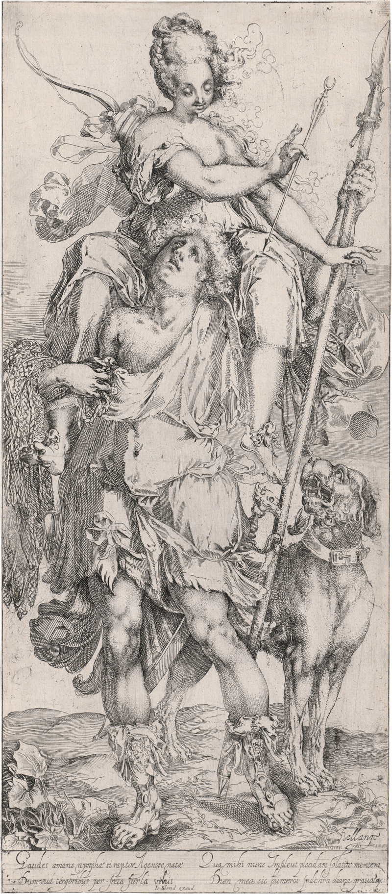 Lot 5026, Auction 128, Bellange, Jacques, Diana und Orion