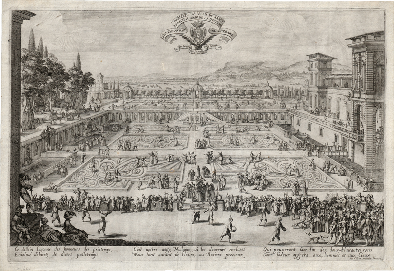 Lot 5043, Auction 128, Callot, Jacques, Le Parterre de Nancy ou Jardin de Nancy