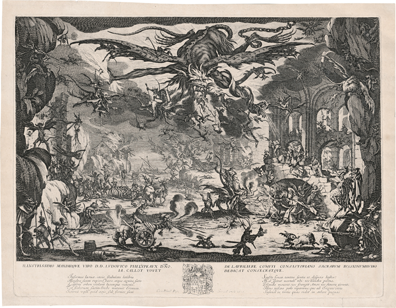 Lot 5047, Auction 128, Callot, Jacques, La Tentation de St. Antoine (Die Versuchung des hl. Antonius)