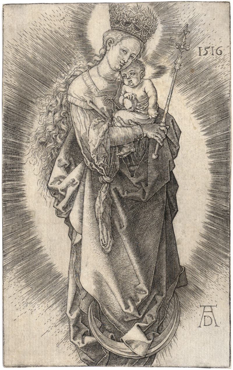 Lot 5064, Auction  128, Dürer, Albrecht, Maria mit Zepter und Sternenkrone