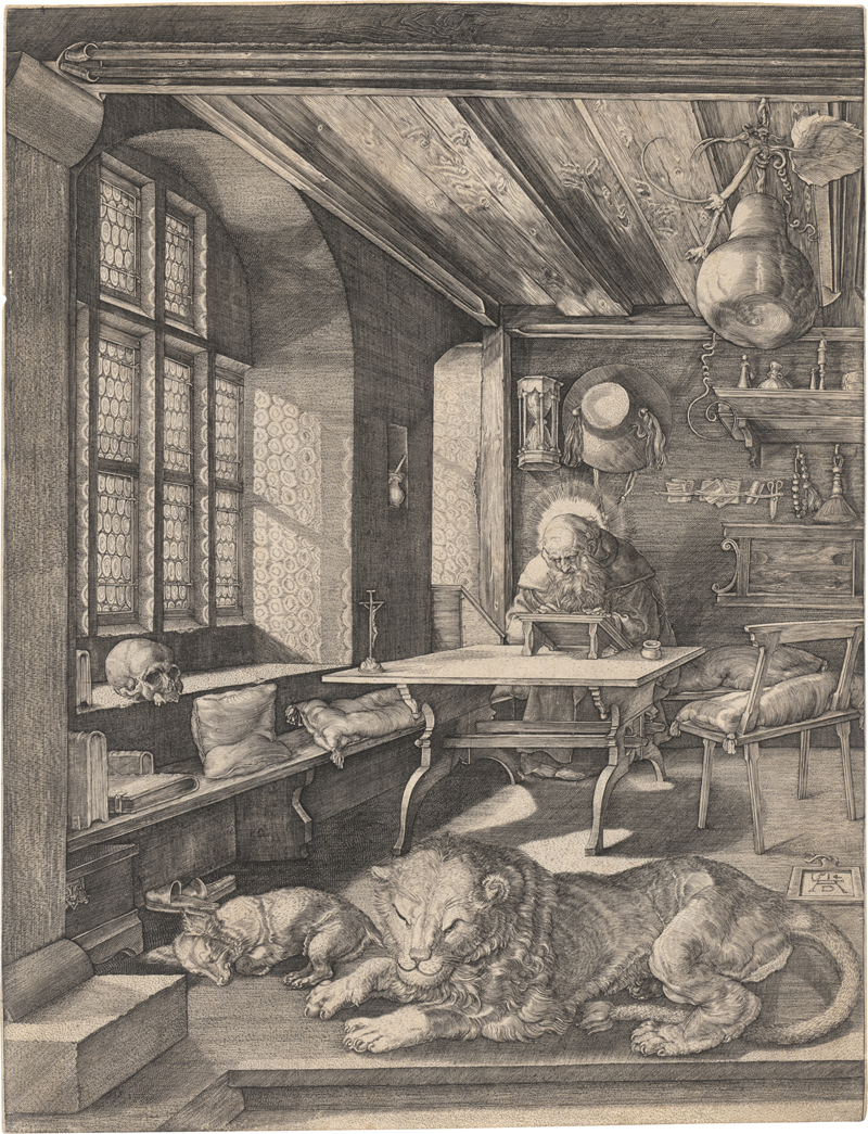 Lot 5071, Auction 128, Dürer, Albrecht, Der hl. Hieronymus im Gehäus