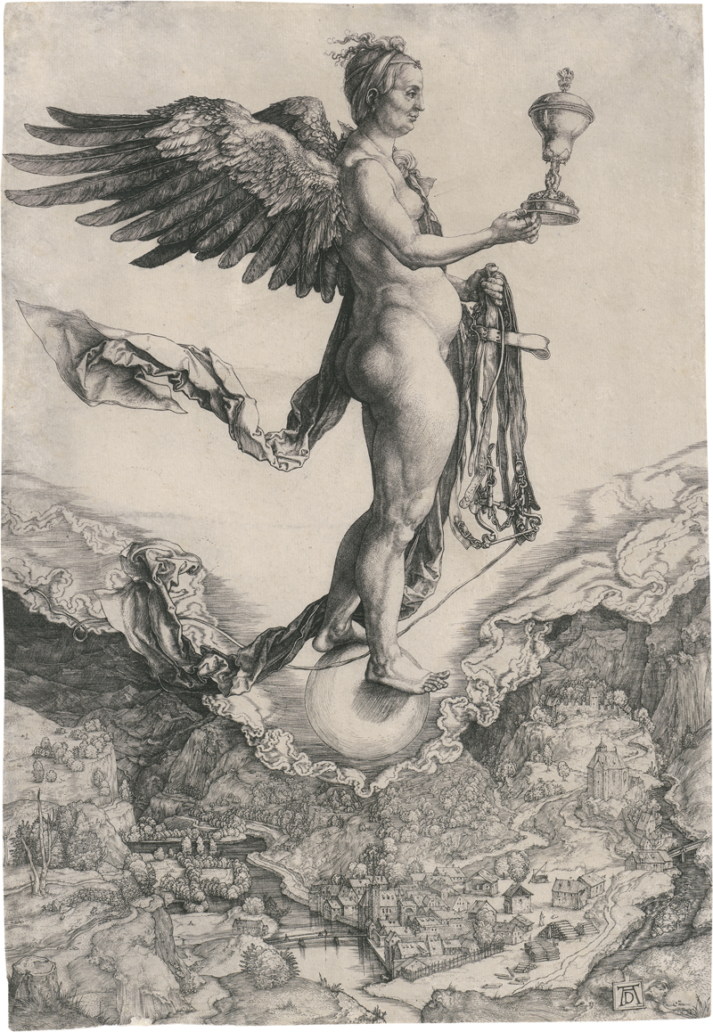 Lot 5072, Auction 128, Dürer, Albrecht, Die Nemesis oder: Das große Glück