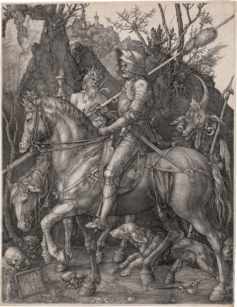 Lot 5073, Auction 128, Dürer, Albrecht, Ritter, Tod und Teufel